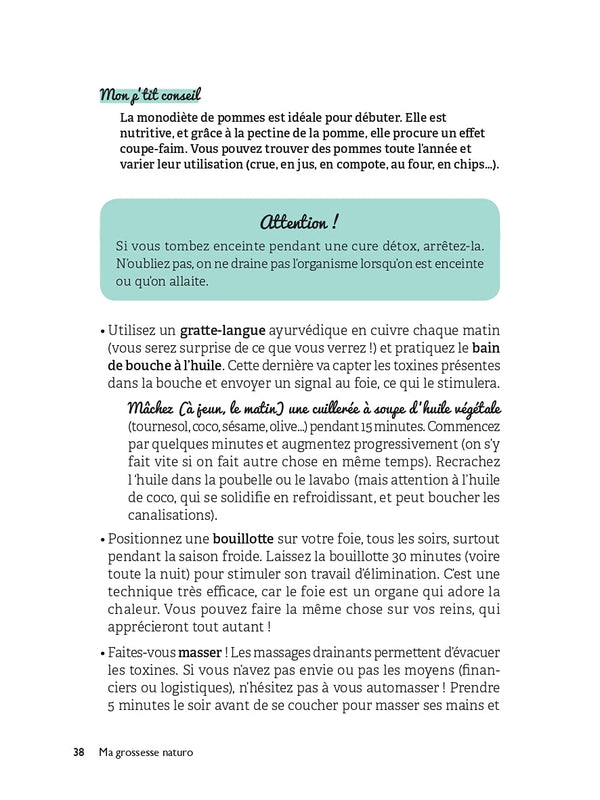 Ma grossesse naturo - Ma p'tite famille: Tous les conseils d'une naturopathe pour vivre sa grossesse sereinement