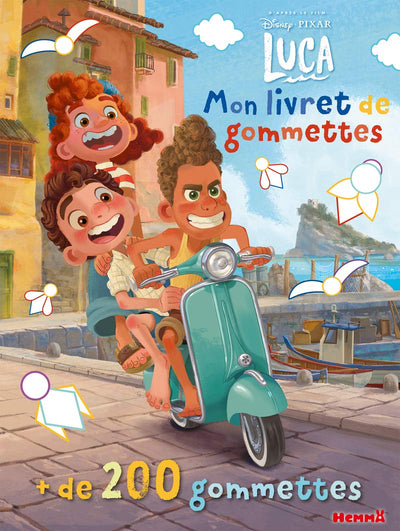 Disney Pixar Luca - Mon livret de gommettes - Livret de gommettes - Dès 3 ans