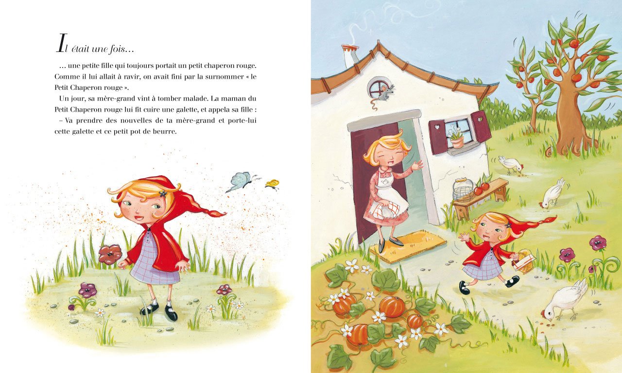 Minicontes classiques : Le petit chaperon rouge