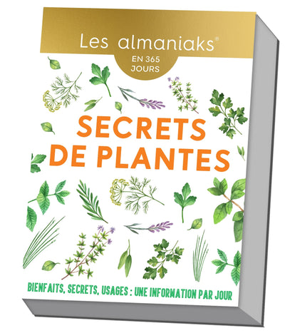 Almaniak Secrets de plantes - Calendrier, une info par jour