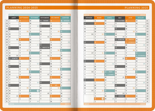 AGENDA FLAMAND 12 x 17 cm BOUCHUT