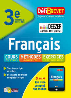 Defibrevet français brevet troisième