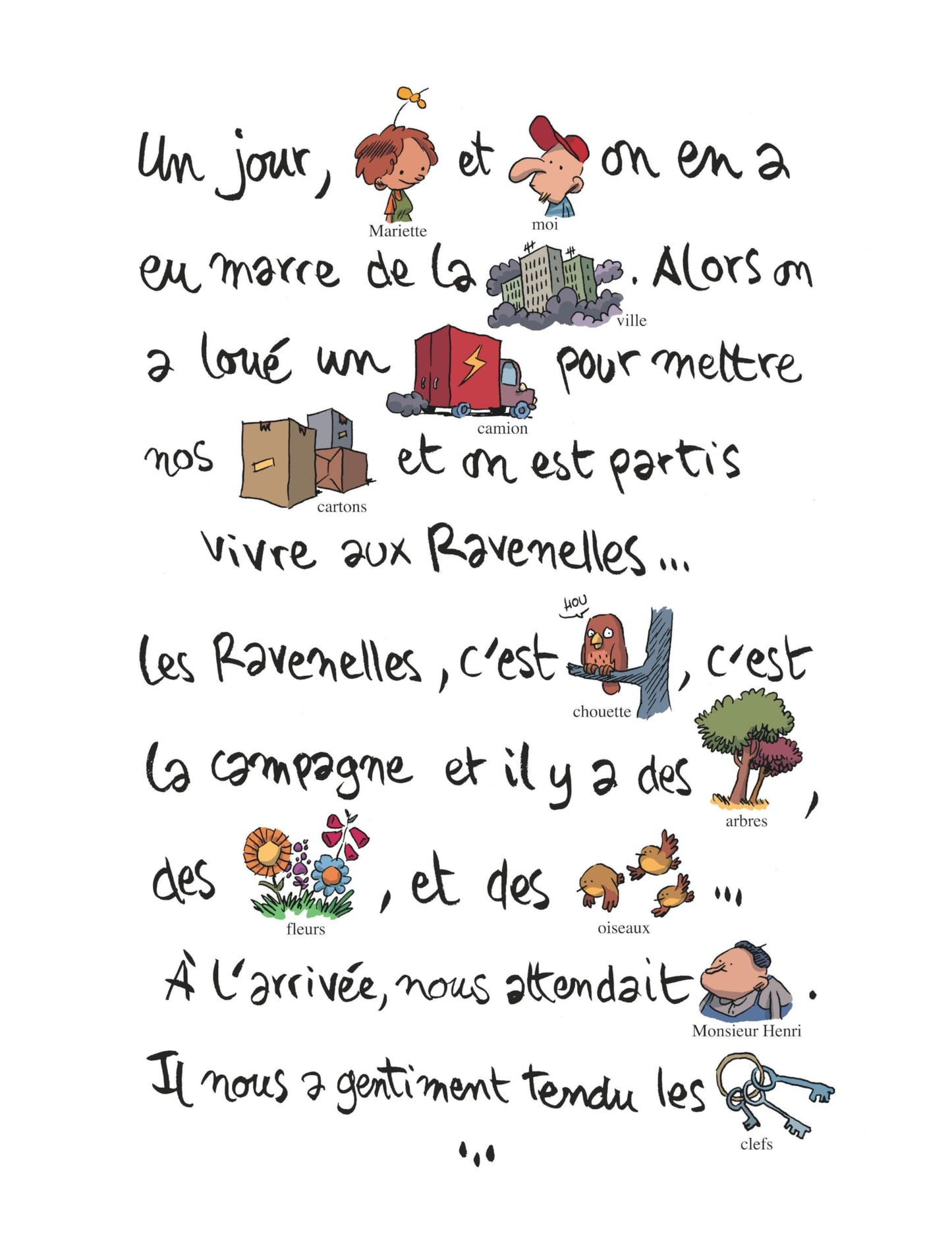 Le retour à la terre, 1 : La vraie vie