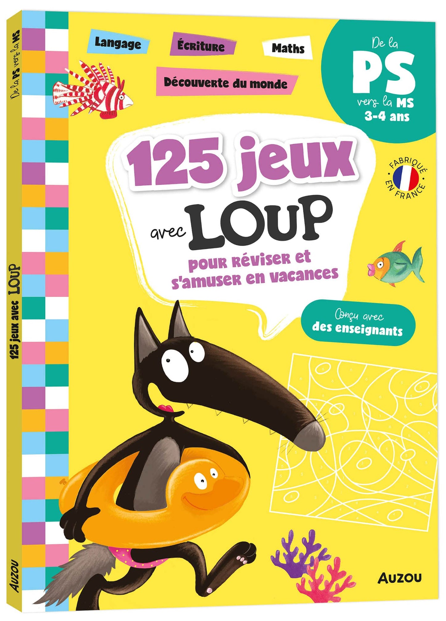 125 JEUX AVEC LOUP DE LA PS À LA MS