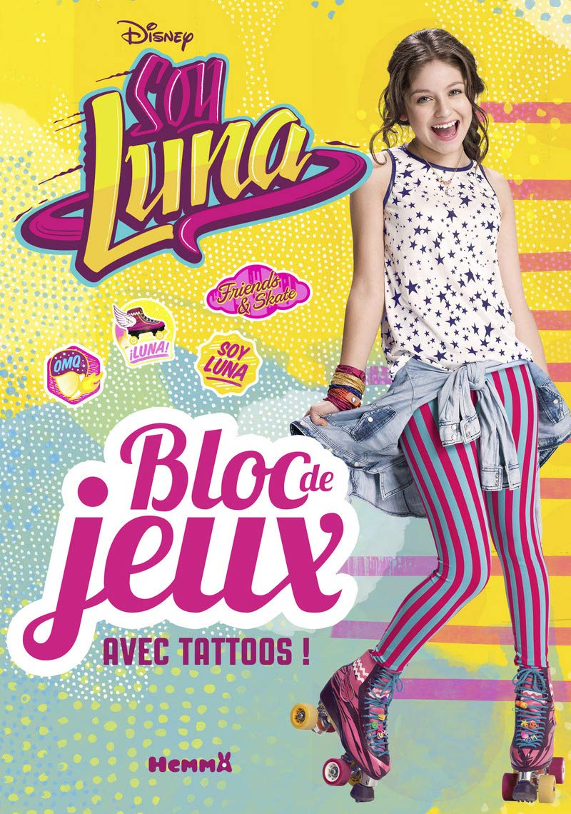 Disney Soy Luna - Bloc de jeux avec tattoos