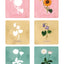 Mon memory des arbres et des fleurs à colorier