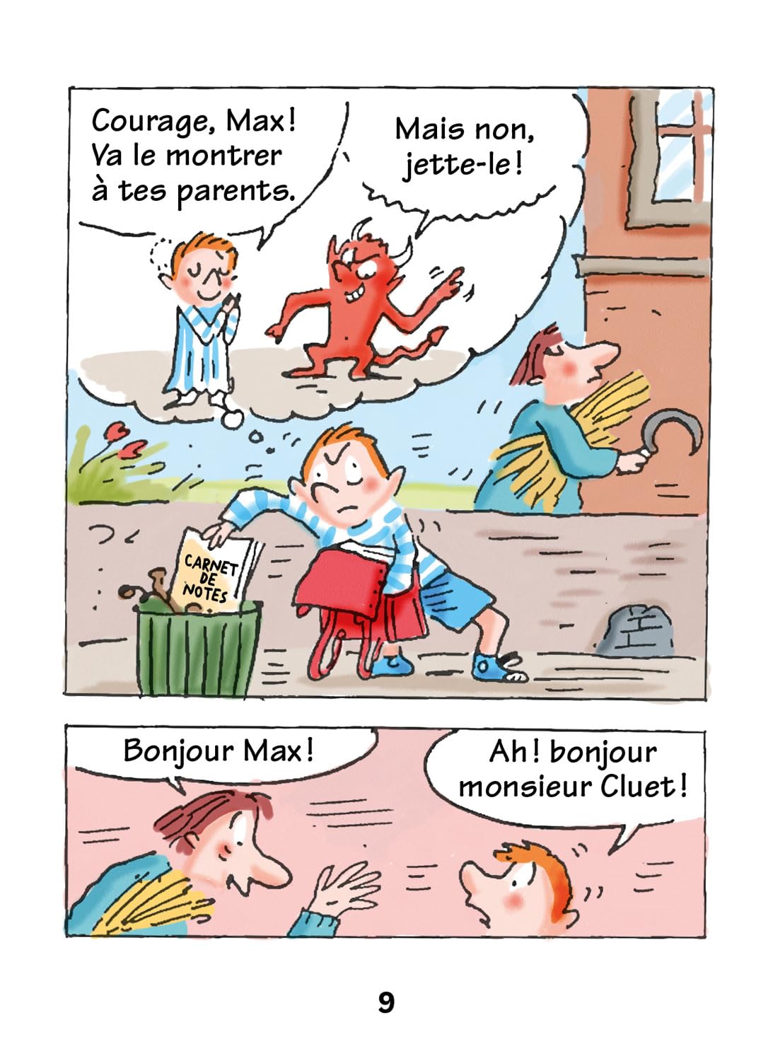 Max n'aime pas l'école