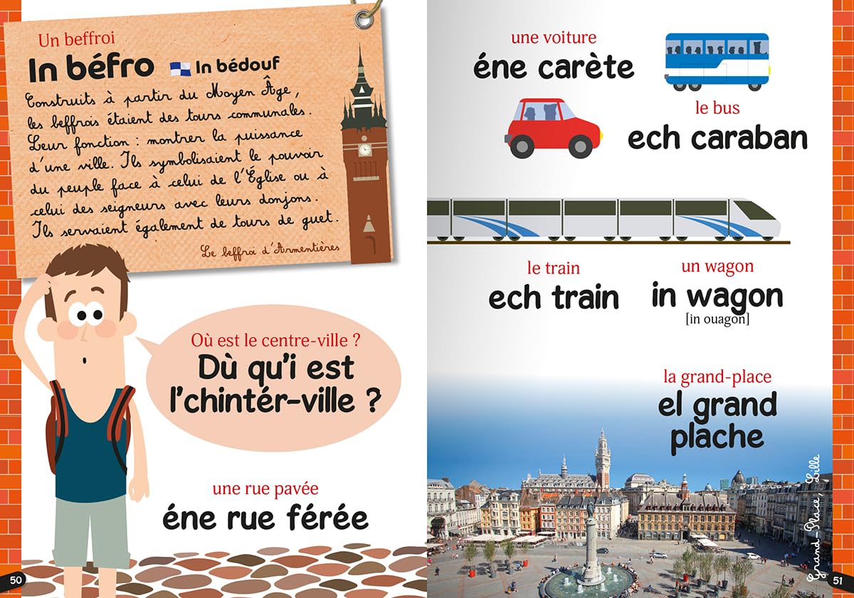 Ch'ti picard guide de conversation des enfants