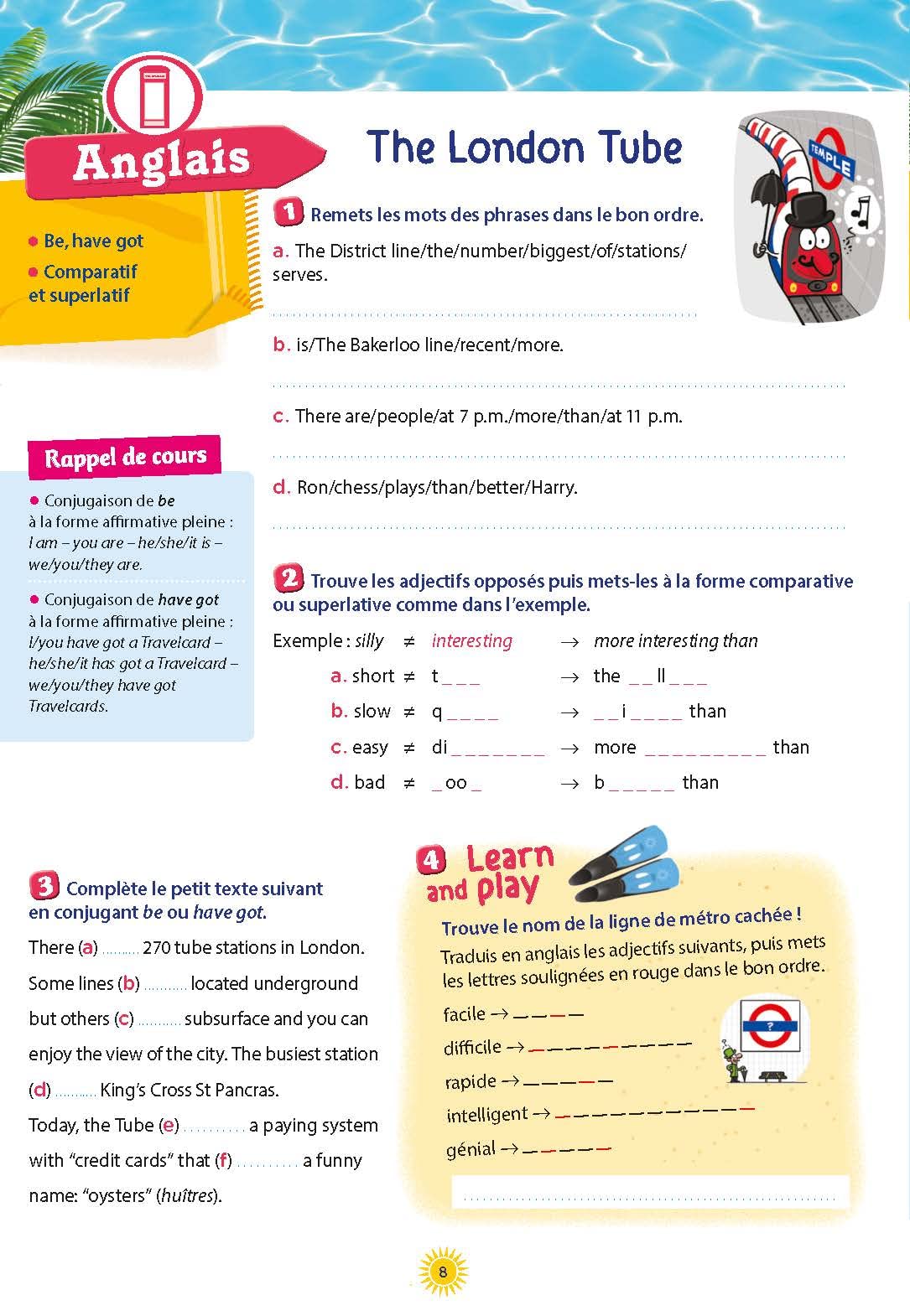 Cahier de vacances 2025, de la 5e vers la 4e: Magnard, l'inventeur des cahiers de vacances