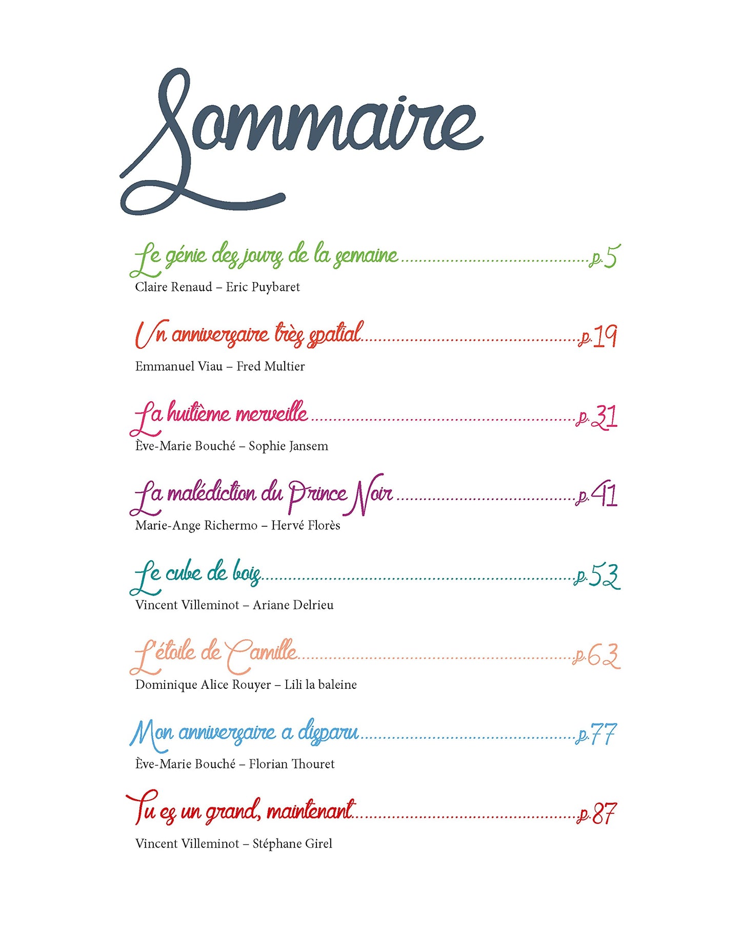 8 histoires pour mes 8 ans (+ CD)