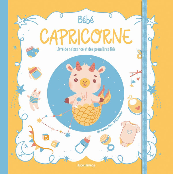 Bébé Capricorne - Livre de naissance et des premières fois