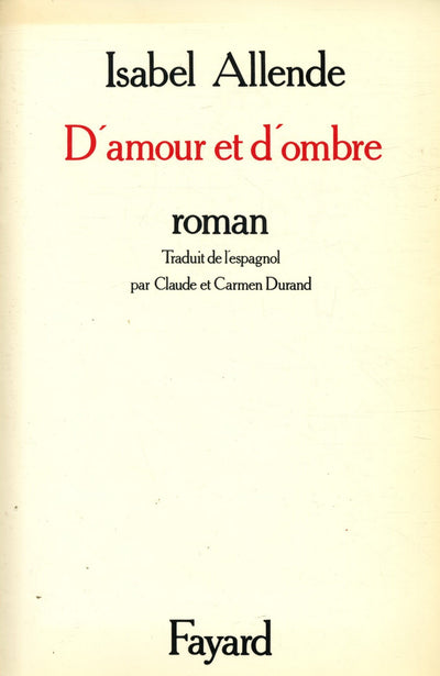 D'amour et d'ombre