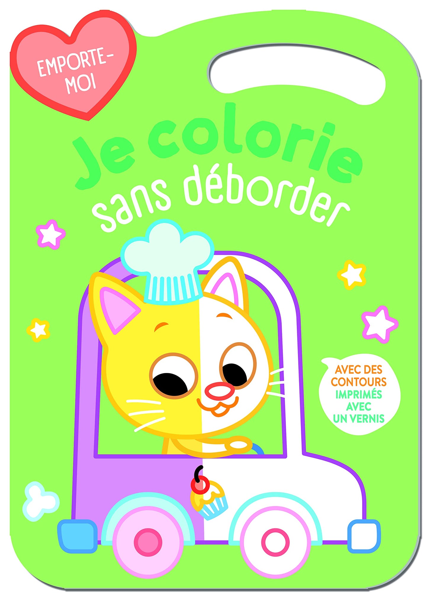 Je colorie sans déborder - la voiture