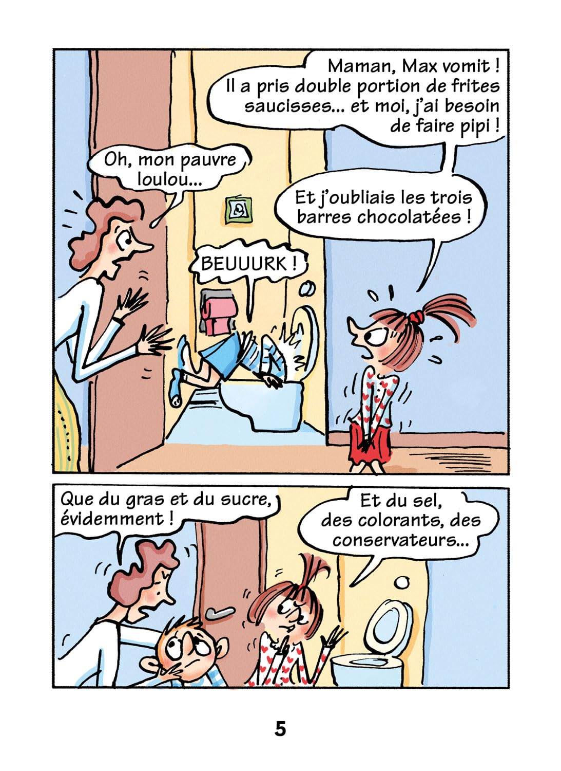 Max et Lili - Tome 114 : Max et Lili décident de mieux manger