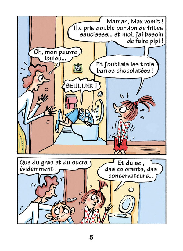 Max et Lili - Tome 114 : Max et Lili décident de mieux manger