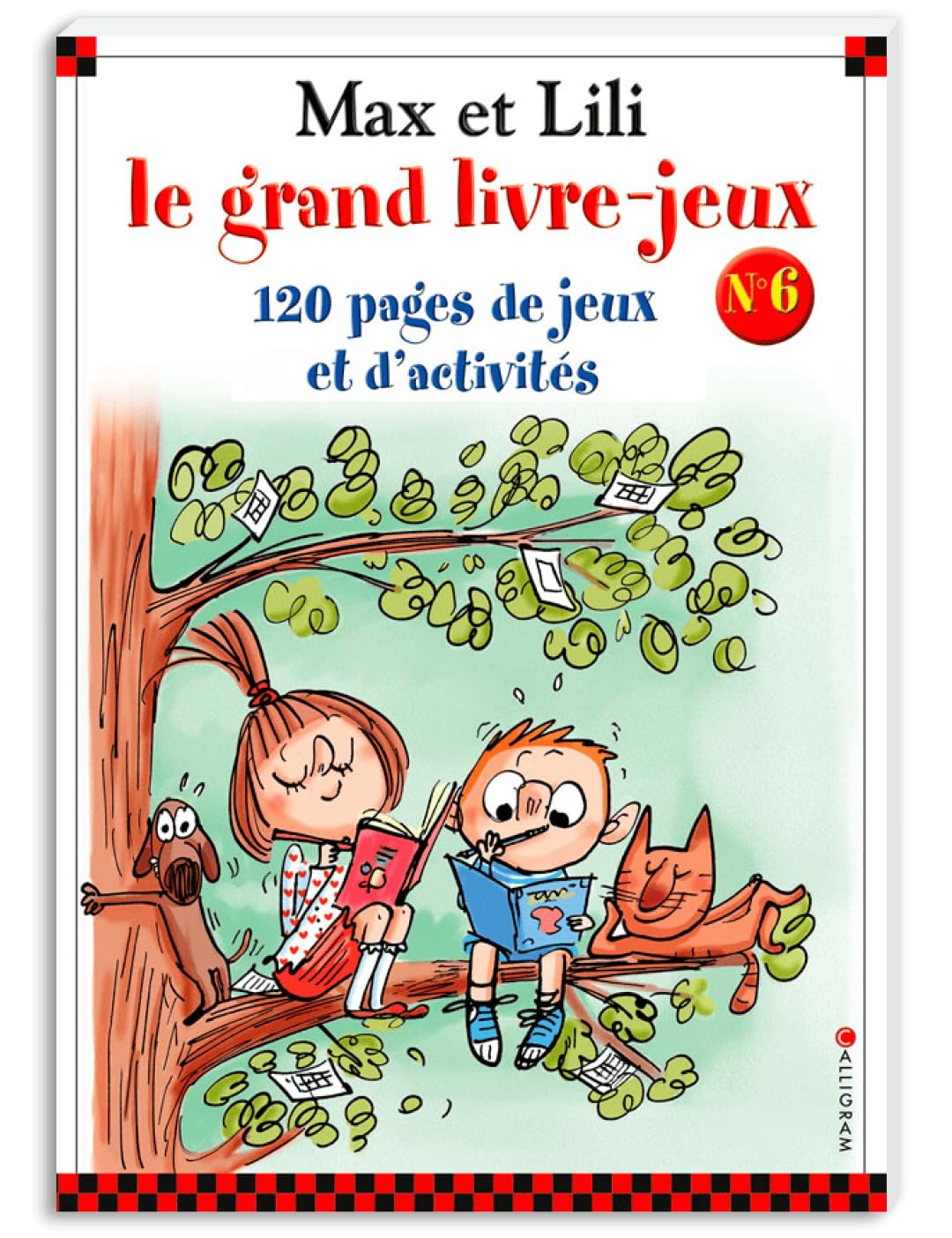 Le grand livre jeux Max et Lili - numéro 6 (06)