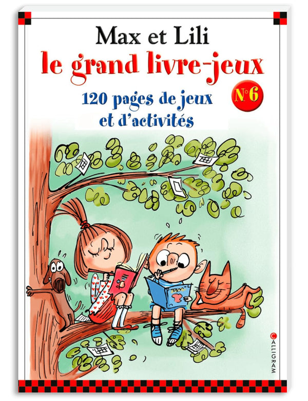 Le grand livre jeux Max et Lili - numéro 6 (06)