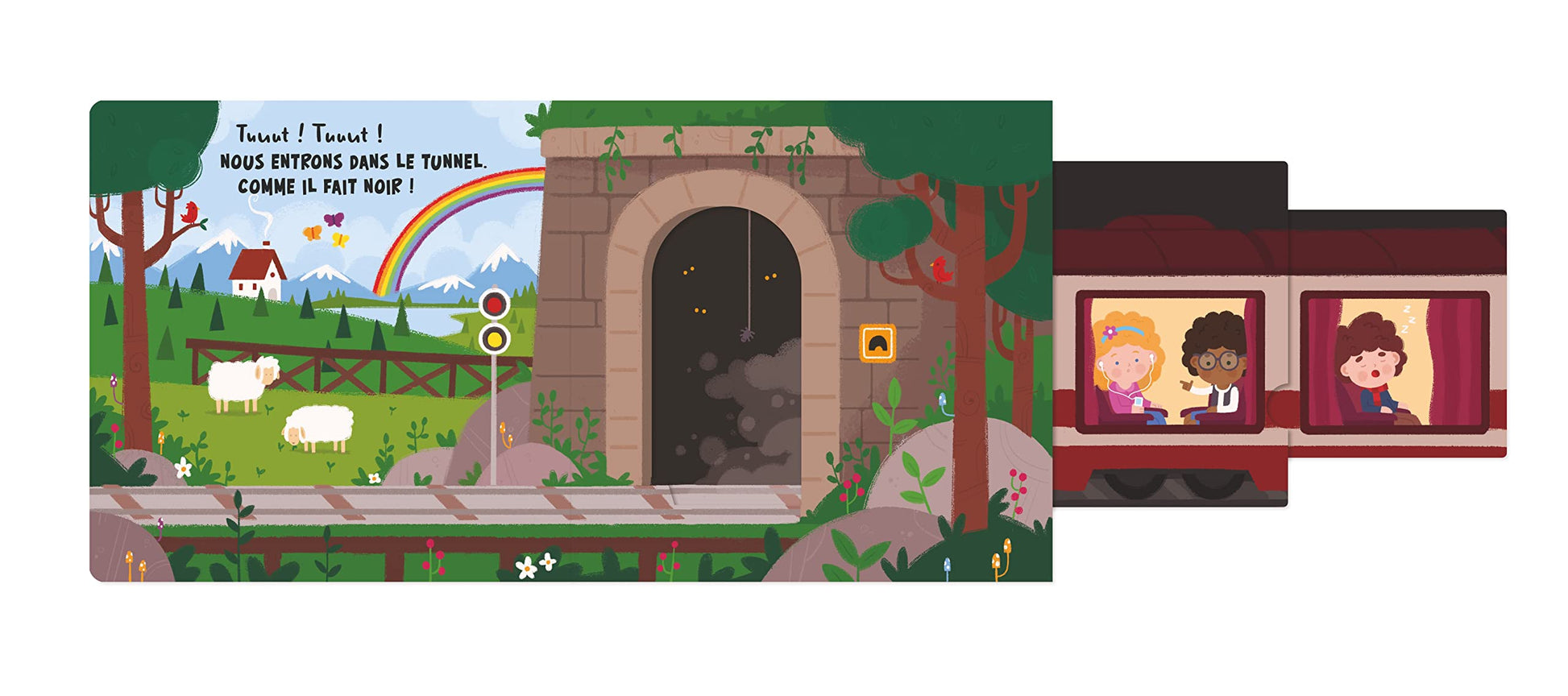 Une journée dans le train