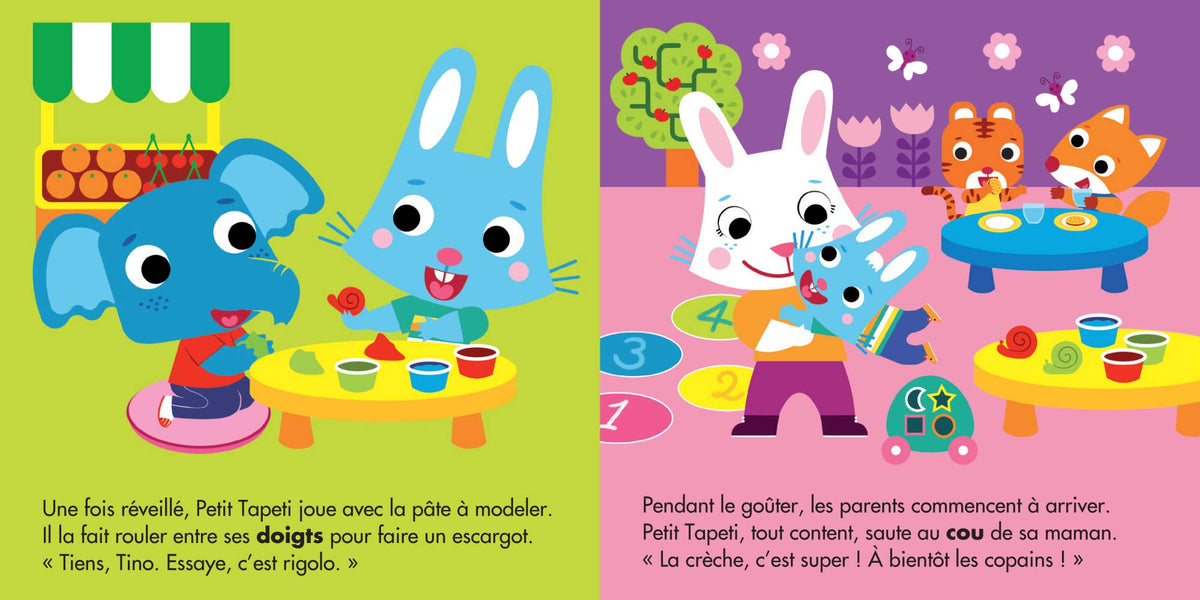 Petit Tapeti bienvenue à la crèche !