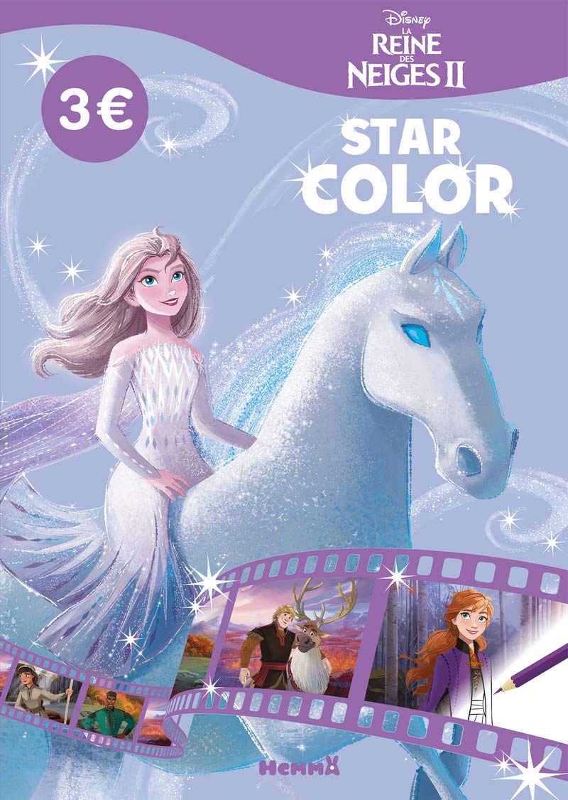 Disney La Reine des Neiges 2 – Star Color – Livre de coloriage – Dès 4 ans