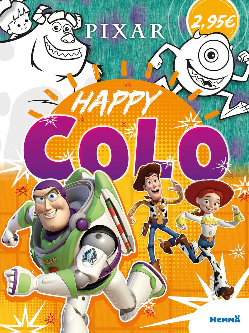Disney Pixar – Happy Colo – Livre de coloriage – Dès 5 ans