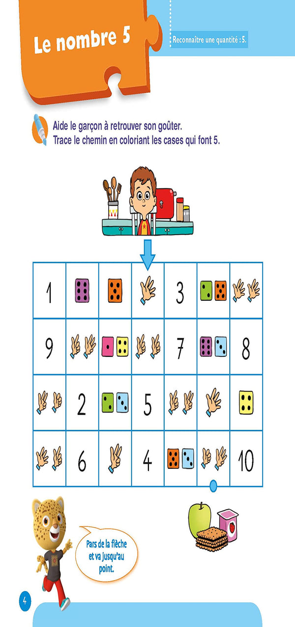 Maths Grande section 5-6 ans - A la maternelle: Les premiers apprentissages de la maternelle