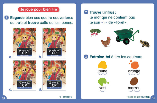 Je suis en CP - Niveau 1 - C'est l'automne