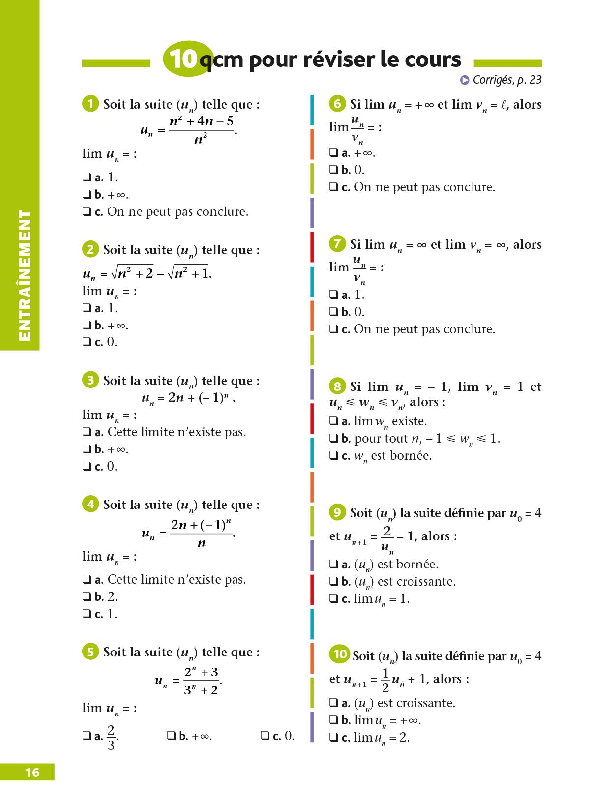 DéfiBac Cours/Méthodes/Exos Maths Terminale S