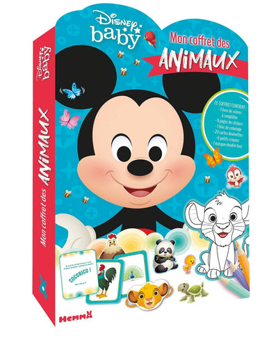 Disney Baby - Mon coffret des animaux – Coffret d'activités – Dès 3 ans