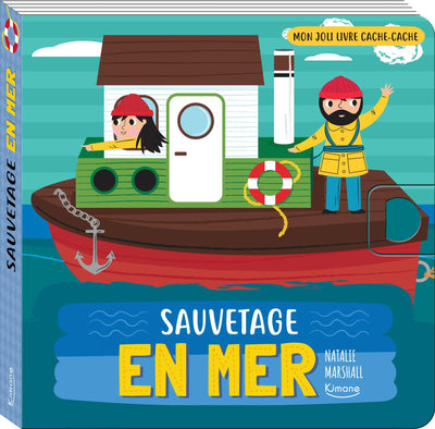 Mon joli livre cache-cache - Sauvetage en mer