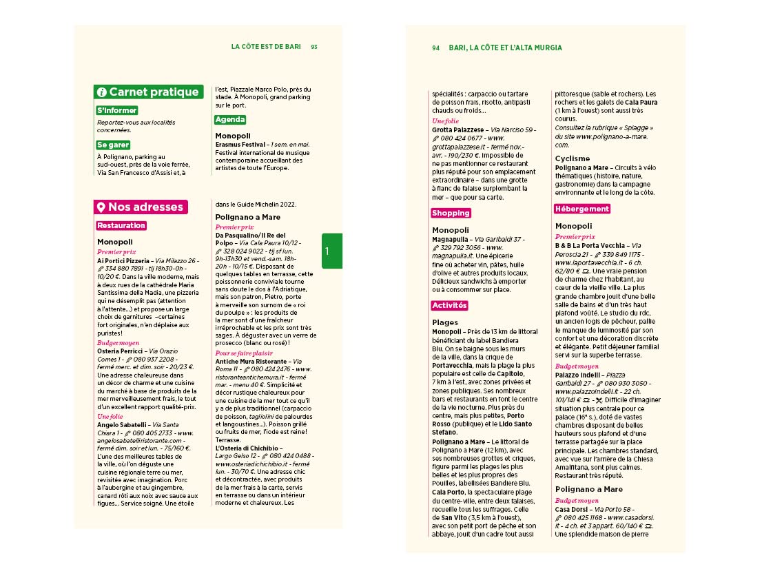 Guide Vert Pouilles, Matera et la Basilicate