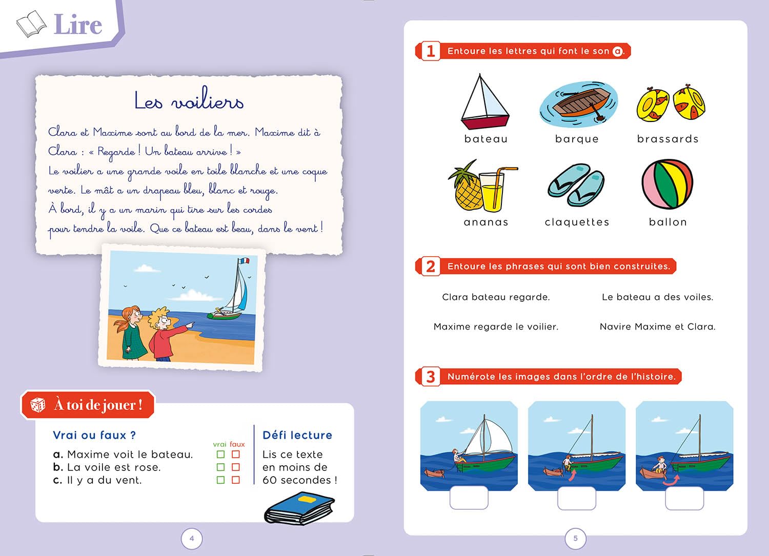 MES VACANCES BOSCHER - DU CP AU CE1