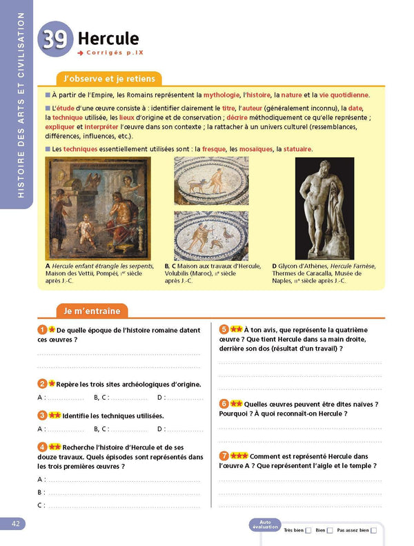 Latin 5e - Cahier Jour Soir: Conçu et recommandé par les enseignants