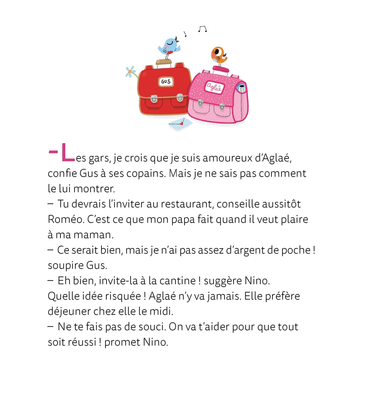 Un amoureux à la cantine