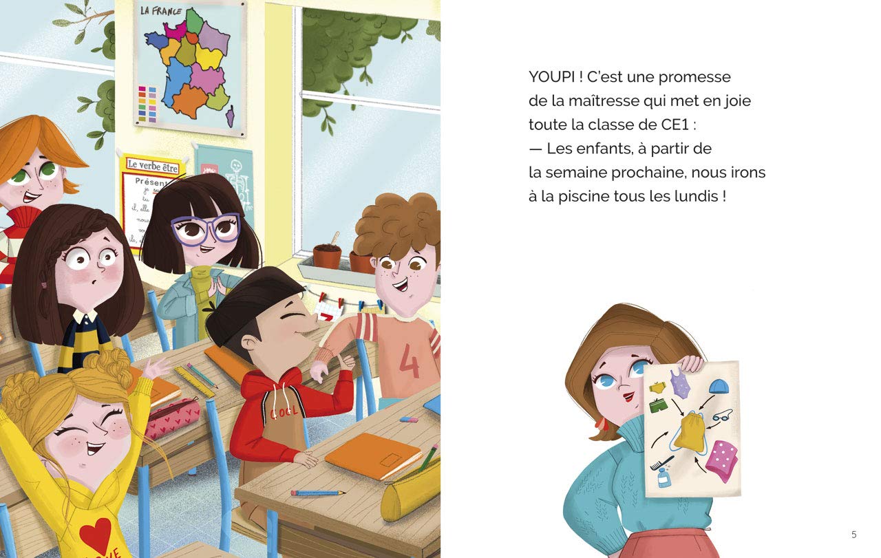 Moi, je lis !: Jour de piscine - Dès 7 ans