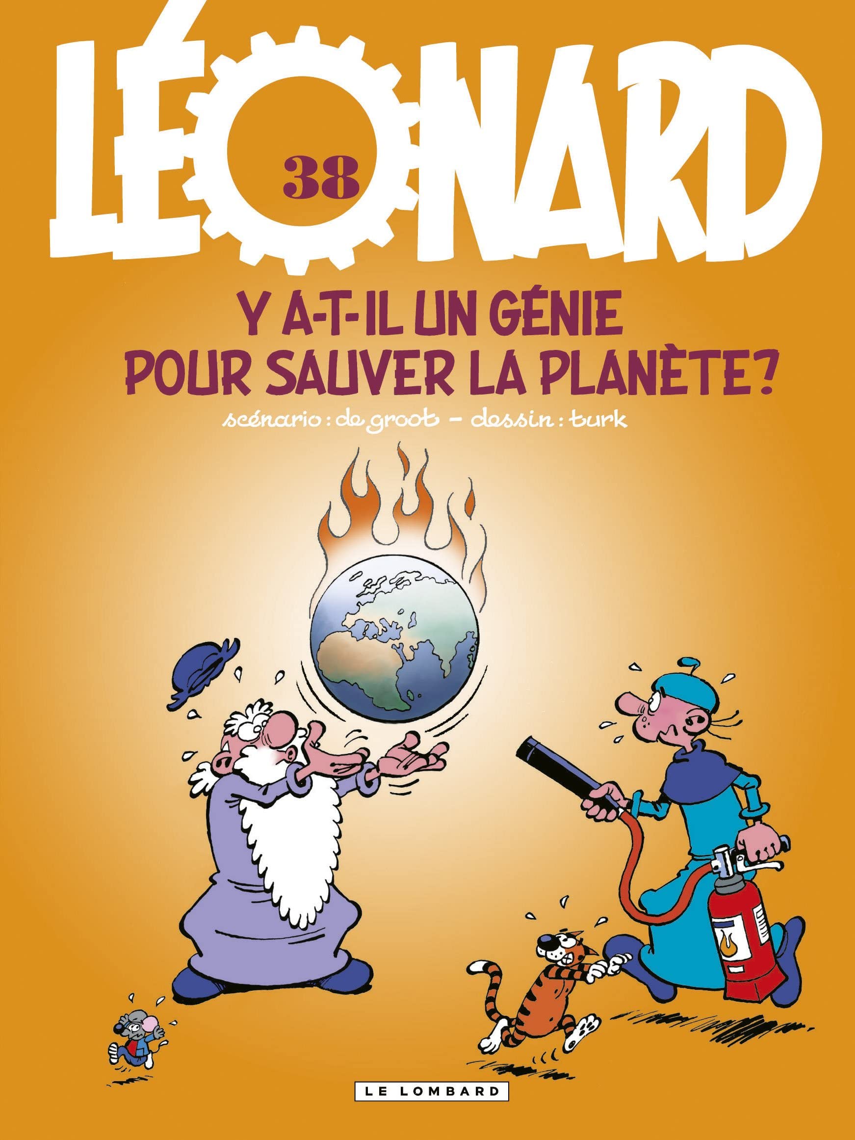 Léonard - Tome 38 - Y a-t-il un génie pour sauver la planète ? / Edition spéciale, Enseignes et Libr