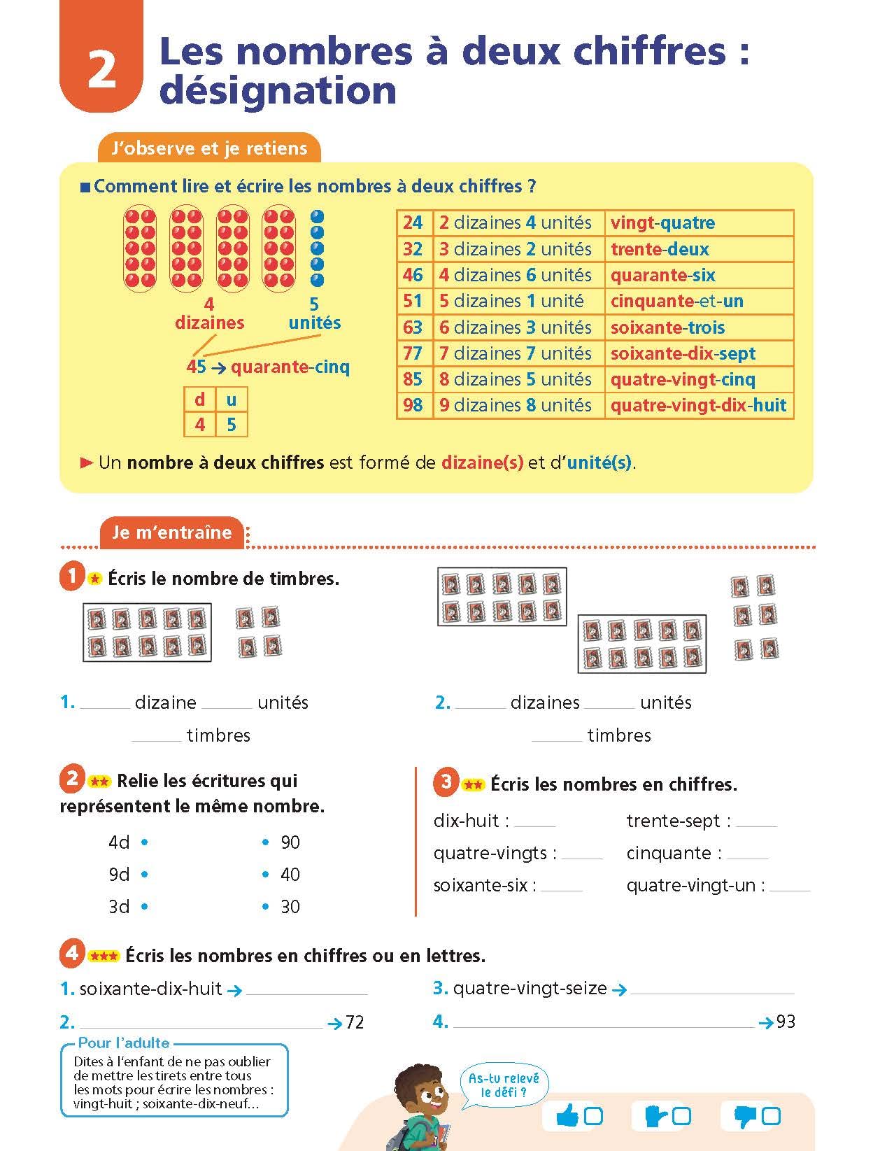 Maths CE1 - Cahier Jour Soir: Conçu et recommandé par les enseignants