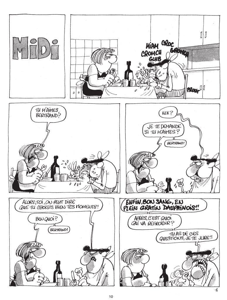 Les Bidochon, Tome 11 : Matin, midi et soir suivi de matin, midi et soir (Petit Format)