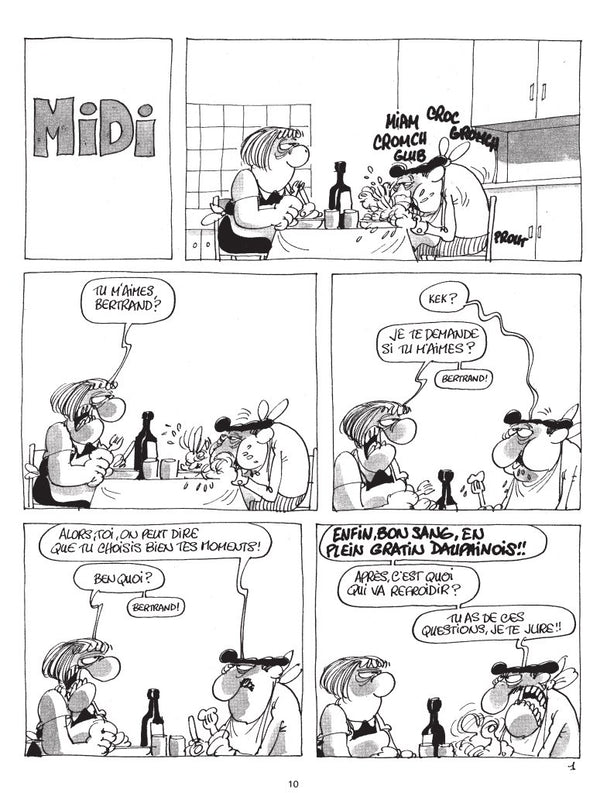 Les Bidochon, Tome 11 : Matin, midi et soir suivi de matin, midi et soir (Petit Format)