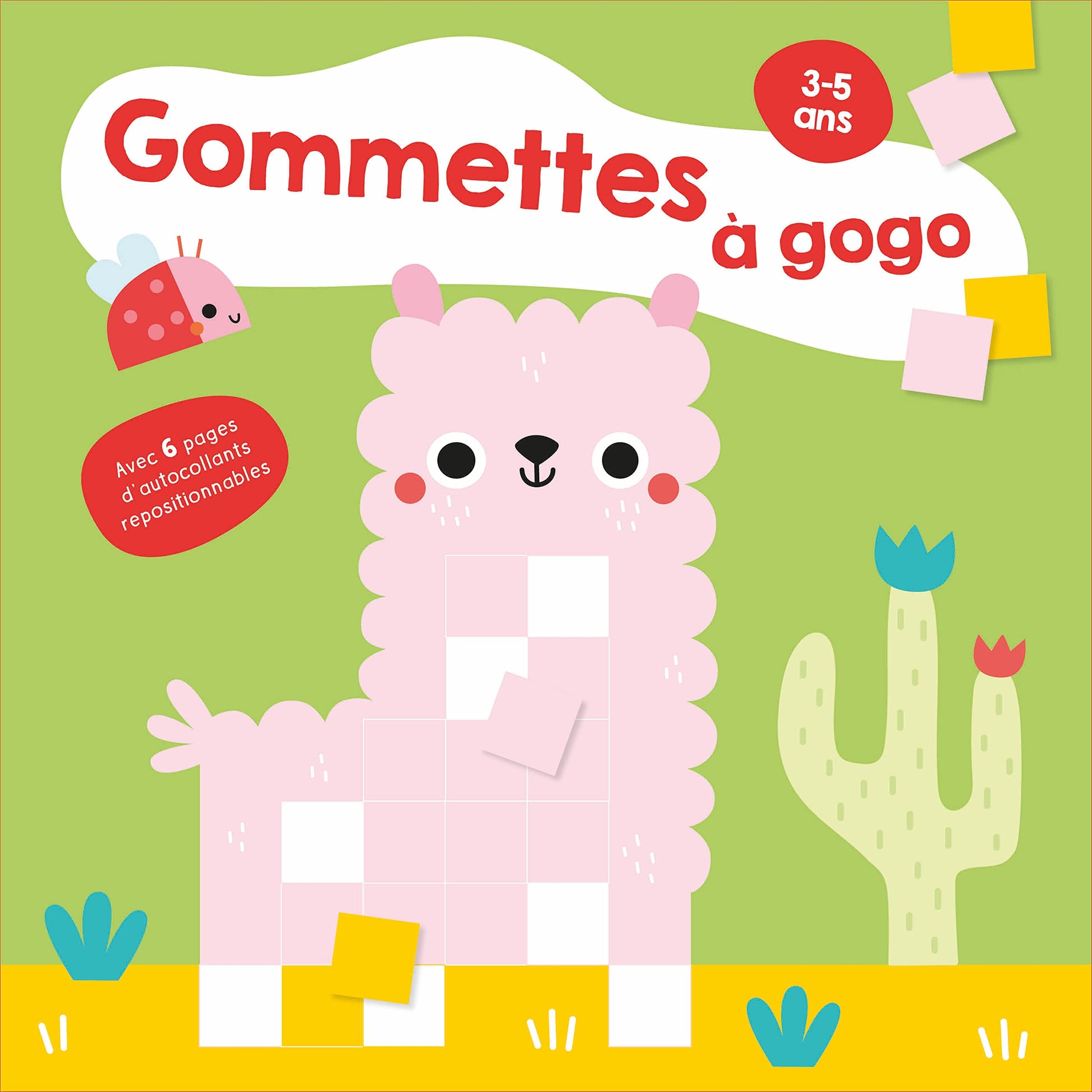 Le lama Gommettes à gogo