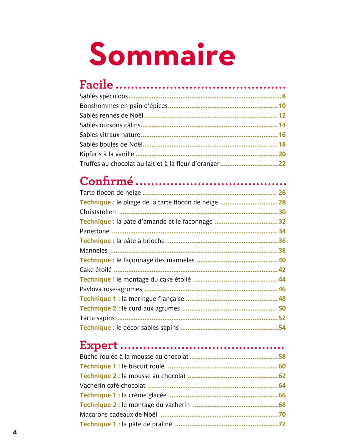 Biscuits et gâteaux de Noël: Du sablé à la bûche, toutes les techniques en pas à pas pour se régaler
