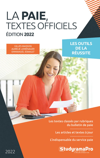 La paie 2022 - Textes officiels