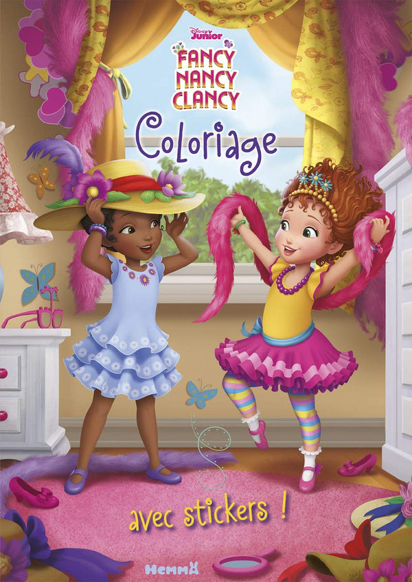 Disney Fancy Nancy - Coloriage avec stickers
