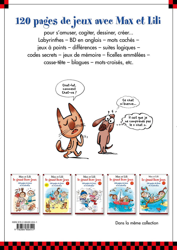 Le grand livre jeux Max et Lili - numéro 6 (06)