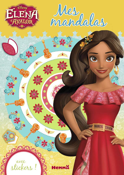 Disney Princesses - Elena d'Avalor - Mes mandalas avec gommettes