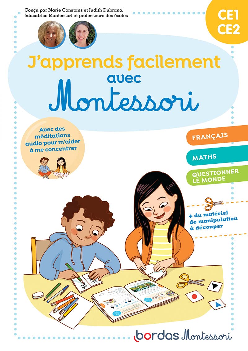 J'apprends facilement avec Montessori - CE1 - CE2