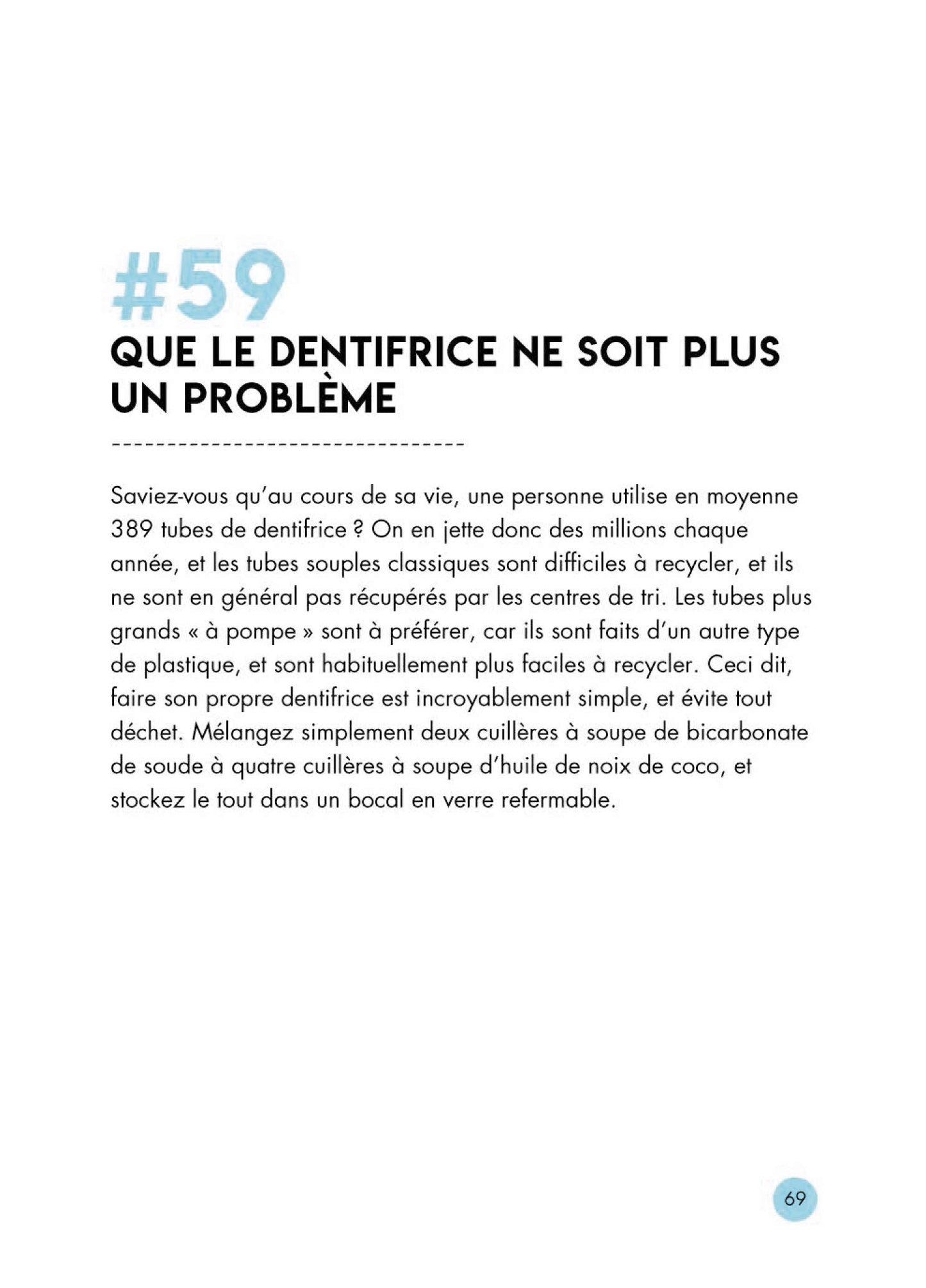 Se libérer du plastique: 100 astuces simples et efficaces pour préserver la planète