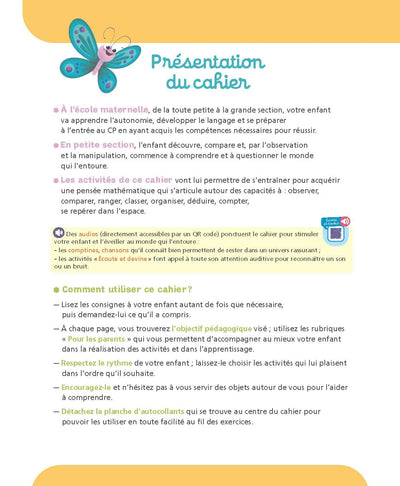 Maths Petite section 3-4 ans - A la maternelle: Les premiers apprentissages de la maternelle