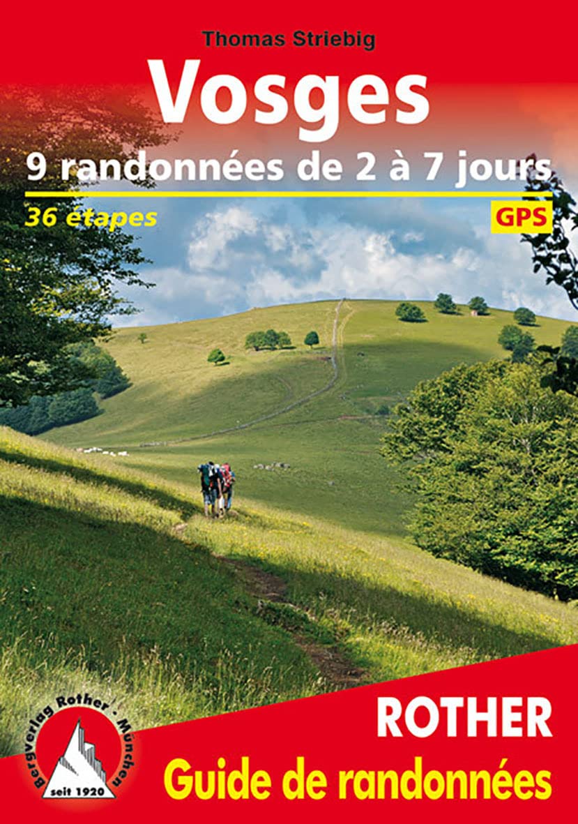 VOSGES/9 RANDONNEES DE 2 A 7 JOURS