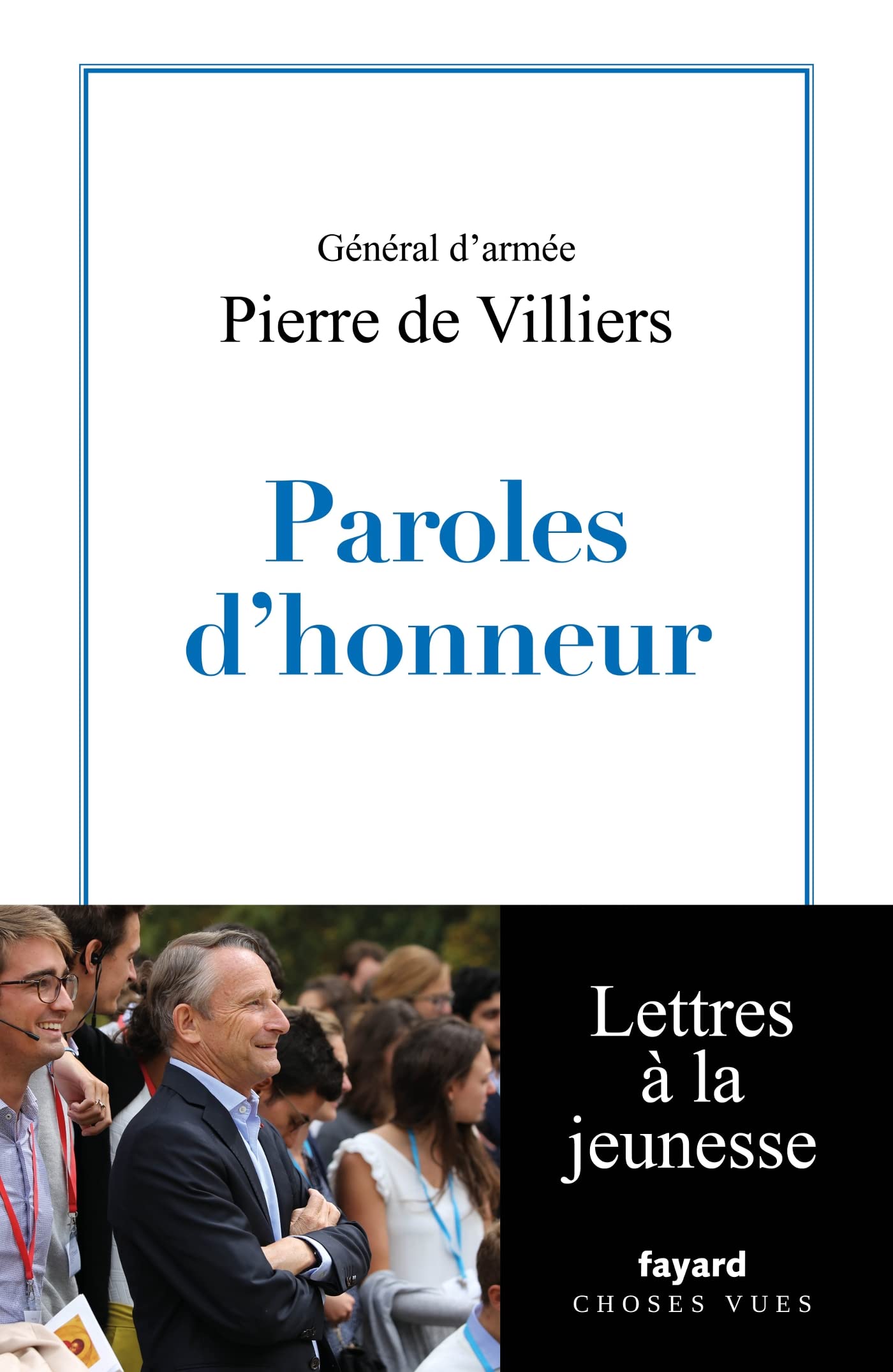 Paroles d'honneur: Lettres à la jeunesse